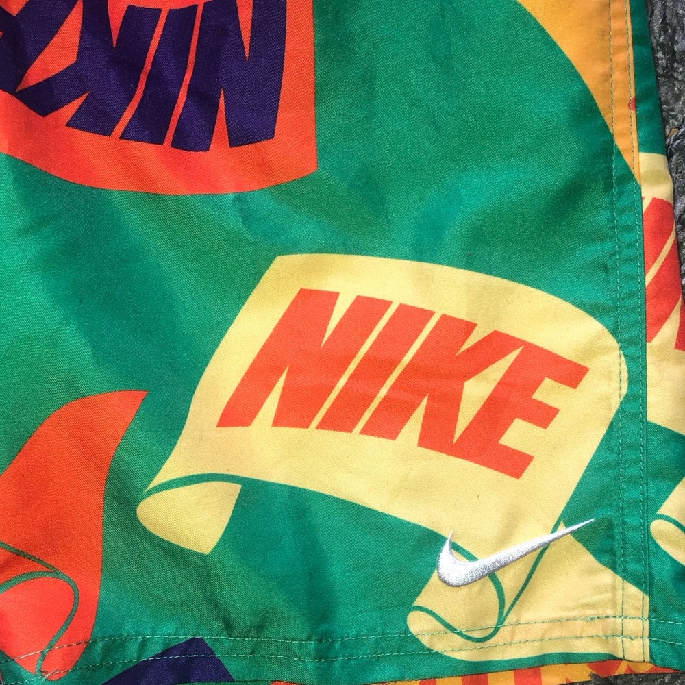 Boys Nike Logo Swimsuit, Size M - Picture 4 of 6